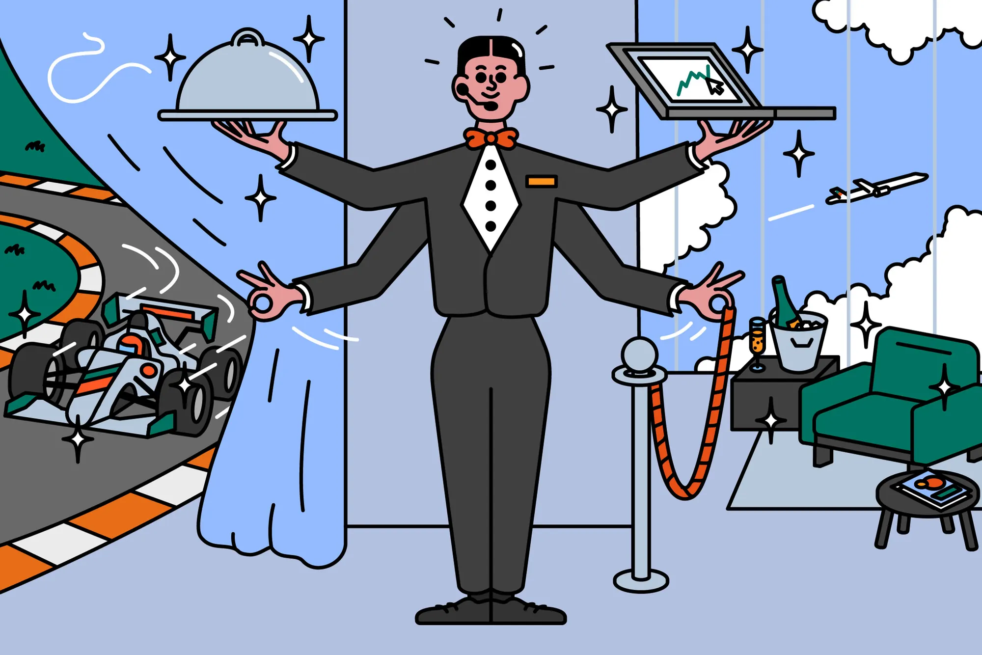 Illustration by Arnaud Aubry for Bloomberg Businessweek