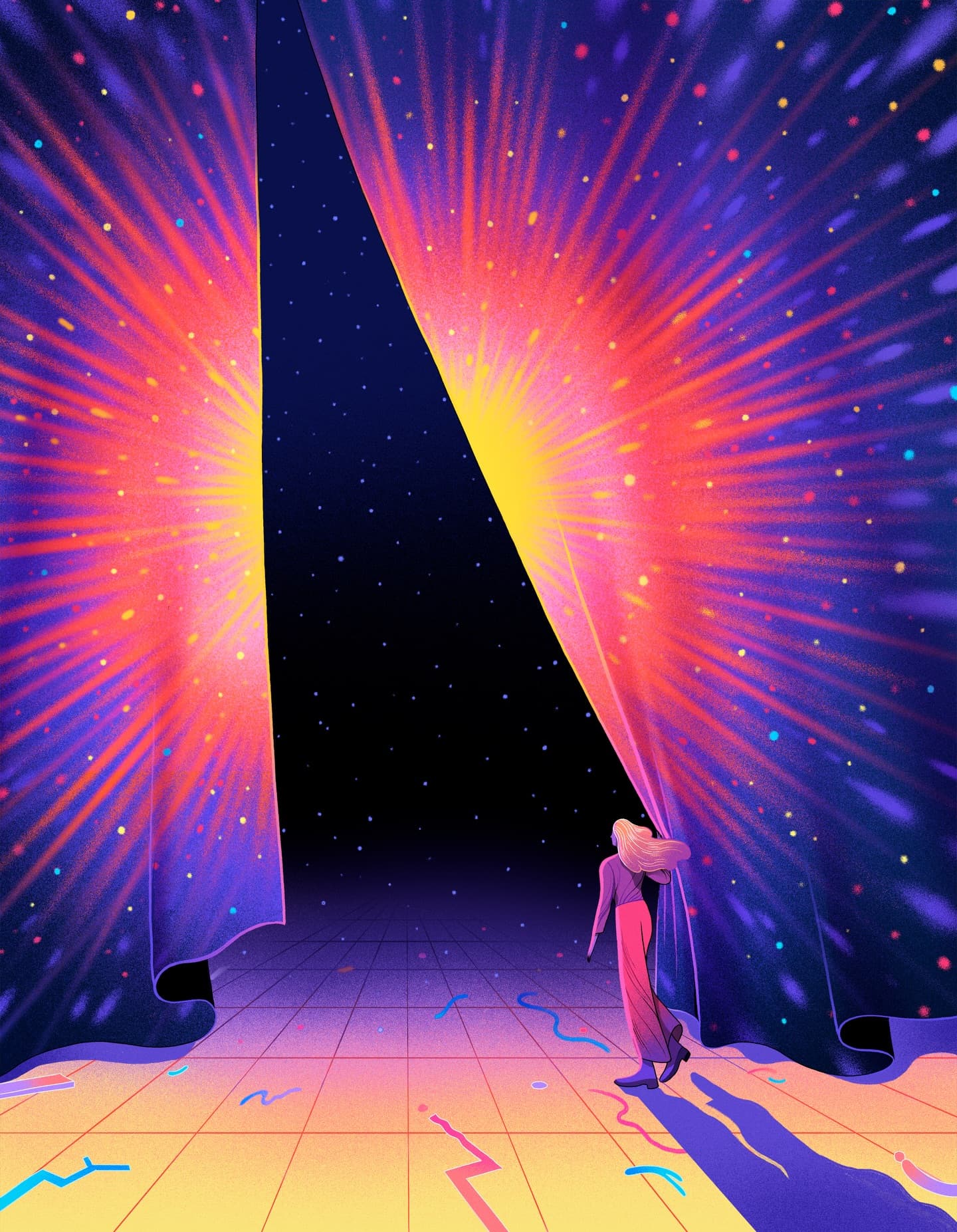 Rune Fisker’s Curtain Before Time for New Scientist