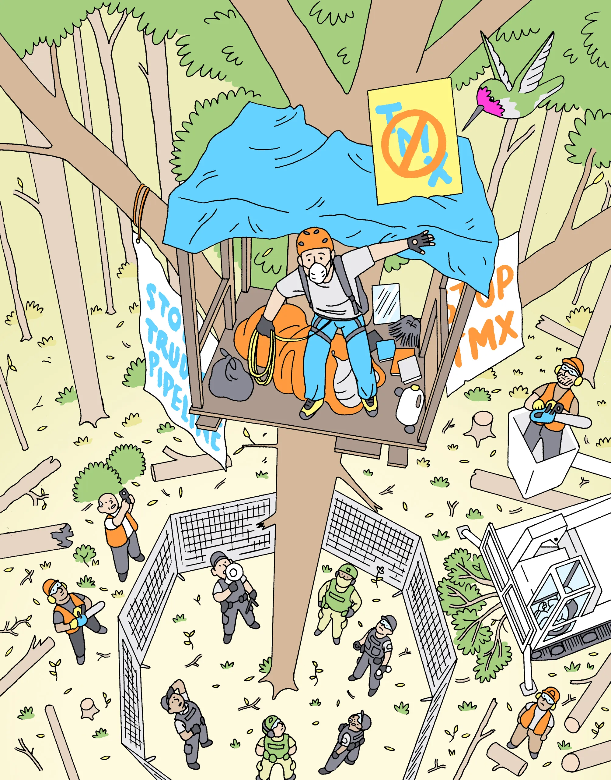 Illustration by Pete Gamlen for The New Yorker