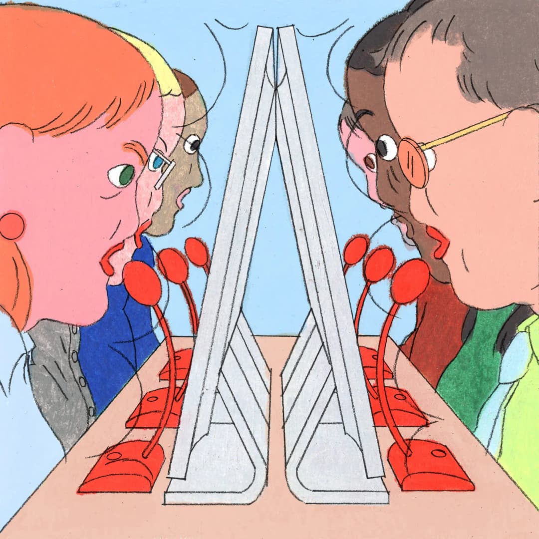 Illustration by Mia Oberländer for Bloomberg Businessweek