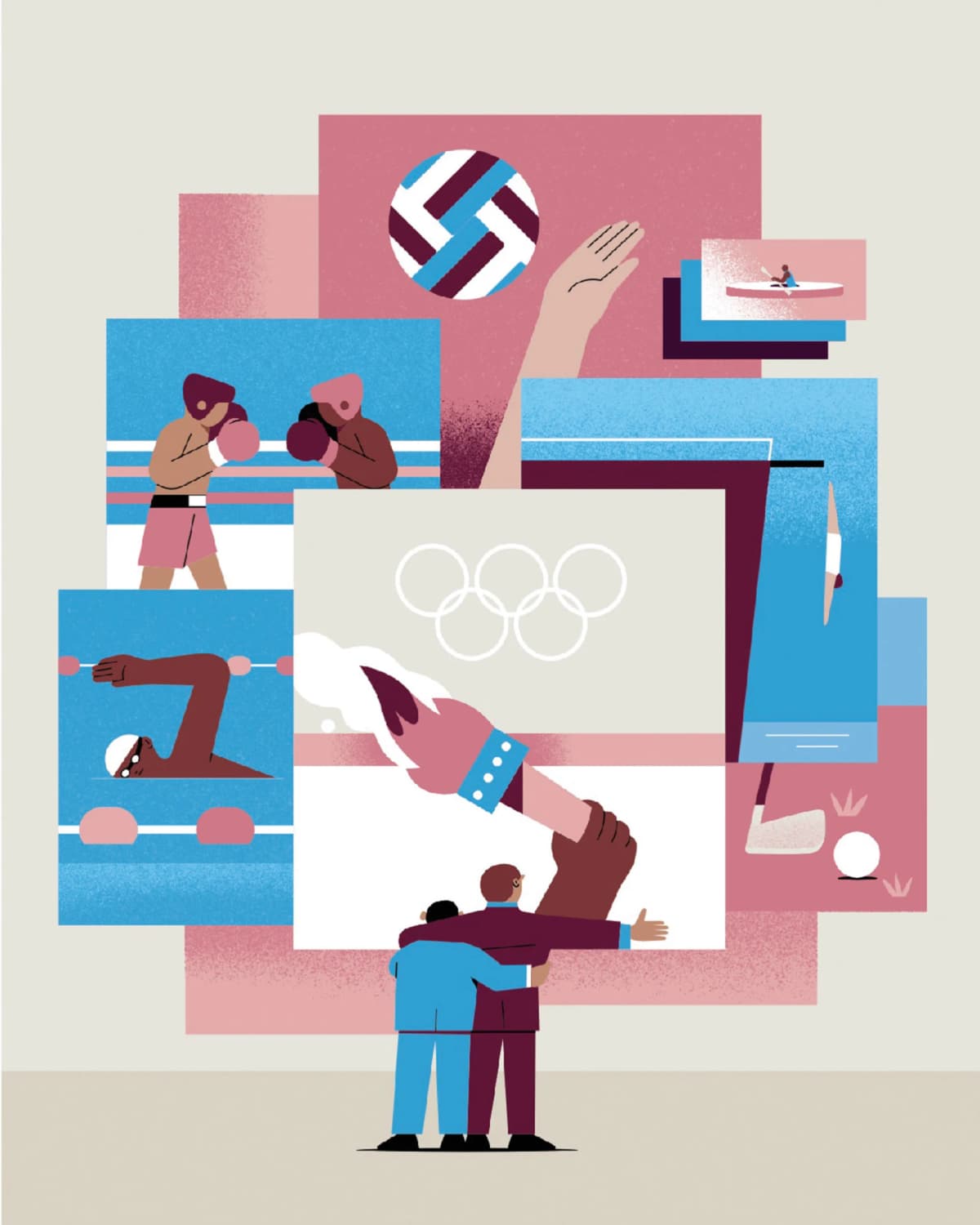 Every Channel at Once: Michal Bednarski’s Illustrations for Fast Company